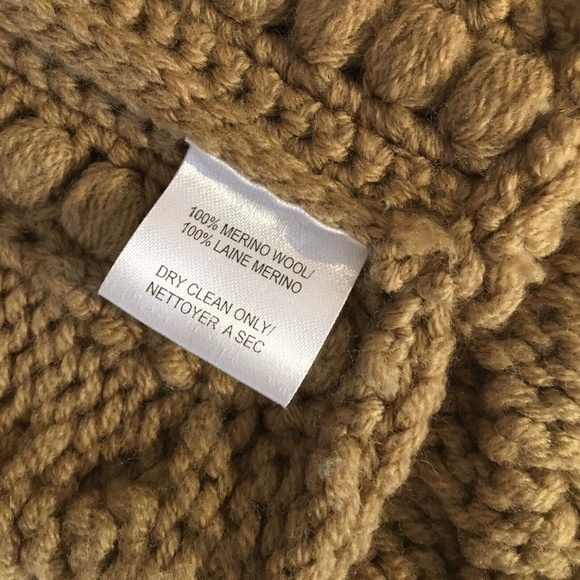 Cozy Tan Cable Knit Sweater - Picture 9 of 10